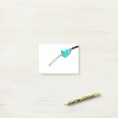 Gaspompstraalpijp Post-it® Notes (Op bureau)