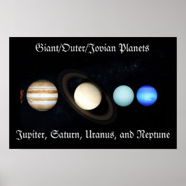 Gasreus Jovian Planets Poster
