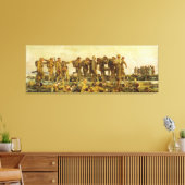 Gassed door John Singer Sargent Wereldoorlog I Canvas Afdruk (Insitu (Woonkamer))