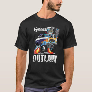 Gasser Outlaw Klasse  Sleepracewagen T-shirt