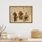 Gasshukoku Suishi Teitoku Kojogaki 1854 Poster (Keuken)