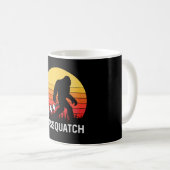 GASSQUATCH Bigfoot Retro fart Design Koffiemok (Voorkant rechts)