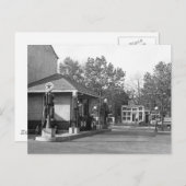 Gasstation 1925 briefkaart (Voorkant / Achterkant)