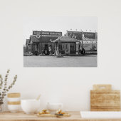Gasstation 1925 poster (Keuken)