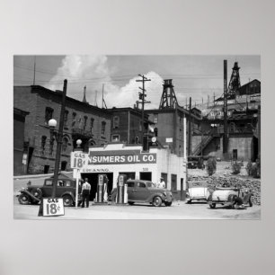 Gasstation 1939 poster