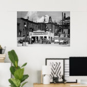 Gasstation 1939 poster (Thuiskantoor)