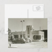 Gasstation Briefkaart (Voorkant / Achterkant)