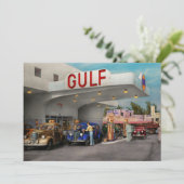 Gasstation - De grote amerikaanse reis 1939 Kaart (Staand voorkant)