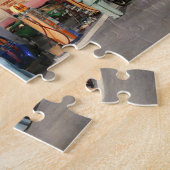 Gasstation - De grote amerikaanse reis 1939 Legpuzzel (Zijkant)