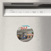 Gasstation - De grote amerikaanse reis 1939 Magneet (Insitu (Vaatwasser))