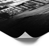 Gasstation in Night - Hollywood California - 1942 Poster (Hoek)