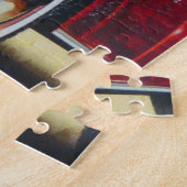  gasstation. legpuzzel (Zijkant)