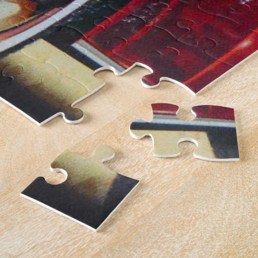  gasstation. legpuzzel (Zijkant)