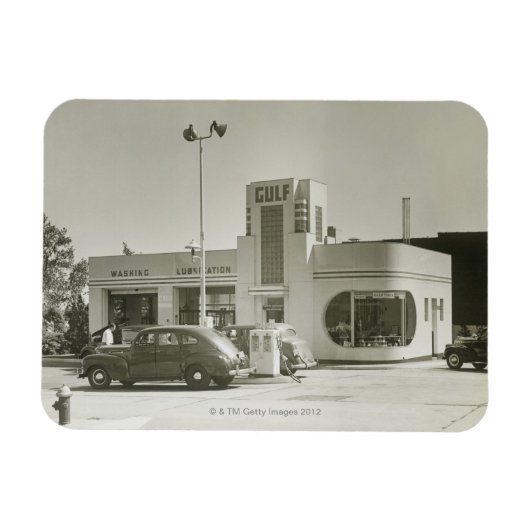 Gasstation Magneet (Horizontaal)