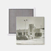 Gasstation Magneet (Voorkant / Achterkant)