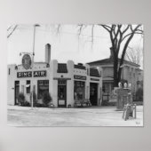  gasstation Michigan Poster (Voorkant)
