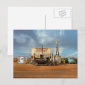 Gasstation - Midden in de buurt van 1940 Briefkaart (Voorkant / Achterkant)