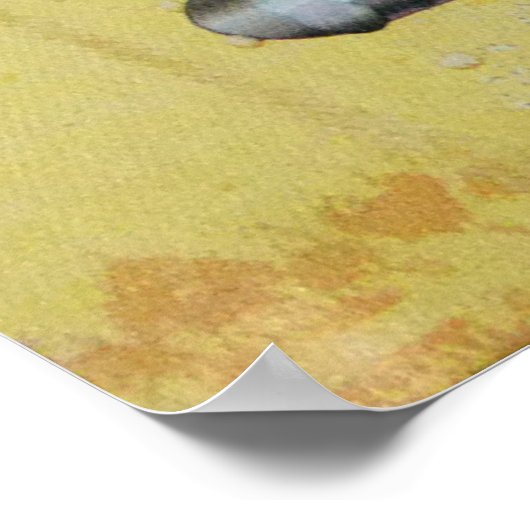  gasstation. poster (Hoek)