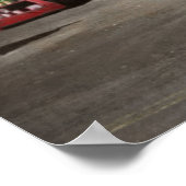 Gasstation - Shannon's superbenzine 1939 Poster (Hoek)