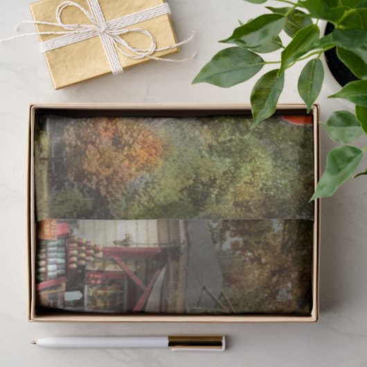 Gasstation - Shannon's superbenzine 1939 Tissuepapier (Geschenk)