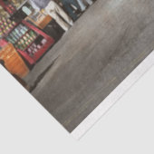 Gasstation - Shannon's superbenzine 1939 Tissuepapier (Detail)