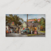 Gasstation - Shannon's superbenzine 1939 Visitekaartje (Achterkant)
