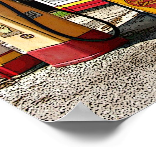 Gasstation Soulsby Poster (Hoek)