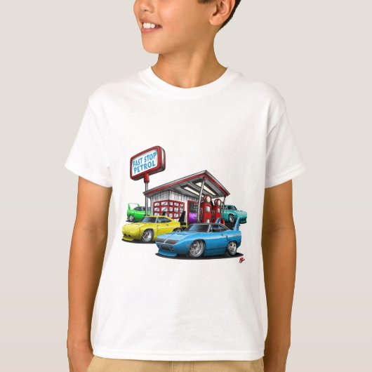 Gasstation Superbird 1970 T-shirt (Voorkant)