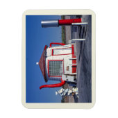 Gasstation Teapot Dome, Zillah, Washington Retro Magneet (Verticaal)