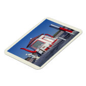 Gasstation Teapot Dome, Zillah, Washington Retro Magneet (Linkerzijde)