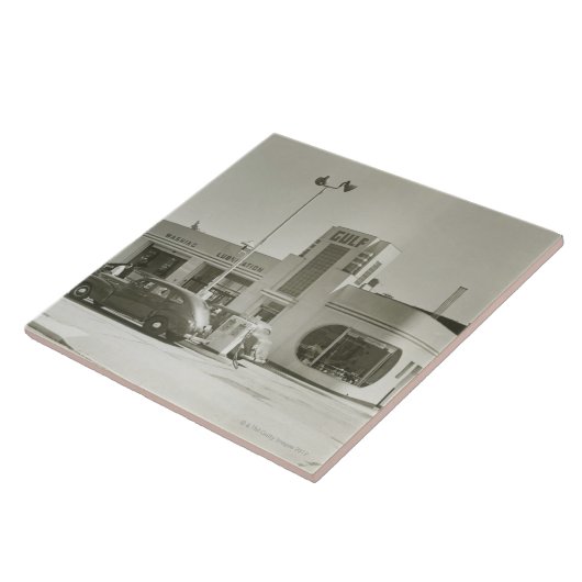 Gasstation Tegeltje (Zijkant)