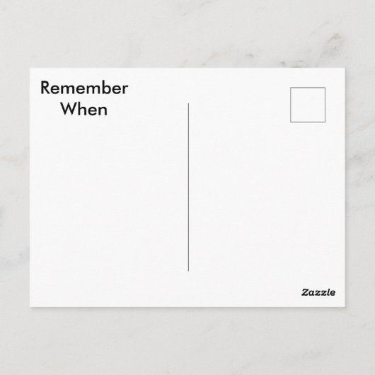 gasstation, tekstBriefkaart bewerken Briefkaart (Achterkant)