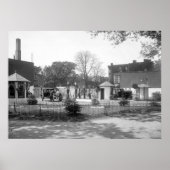 Gasstation van 1920 poster (Voorkant)