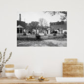 Gasstation van 1920 poster (Keuken)