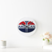 -gasstation van American Gasoline Ronde Klok (Huis)