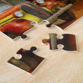 Gasstation - Vernieuwde levering in de stad Pie 19 Legpuzzel (Zijkant)