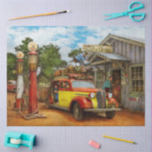 Gasstation - Vernieuwde levering in de stad Pie 19 Tissuepapier (Craft)