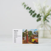 Gasstation - Vernieuwde levering in de stad Pie 19 Visitekaartje (Staand voorkant)