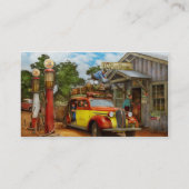 Gasstation - Vernieuwde levering in de stad Pie 19 Visitekaartje (Achterkant)