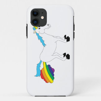 Gassy Unicorn iPhone 11 Hoesje