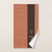 Gast #1 pluizige structuur Aangepaste tekst Rood Bad Handdoek (Handdoek)