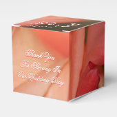 Gast bruiloft gunst geschenkdoos bedankdoosjes (Voorkant Zijde)