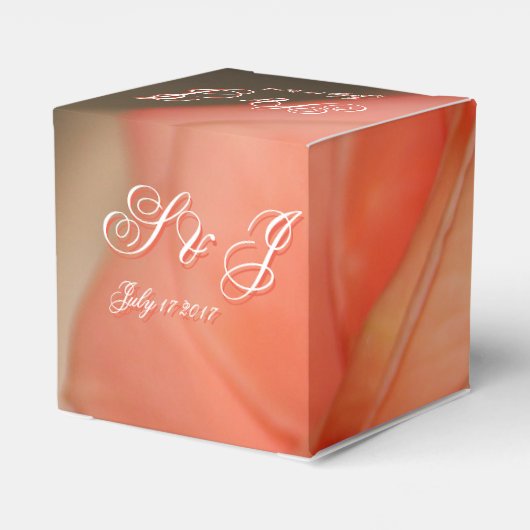 Gast bruiloft gunst geschenkdoos bedankdoosjes (Achterkant)