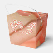 Gast bruiloft gunst mini geschenk mand bedankdoosjes (Achterkant)