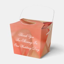 Gast bruiloft gunst mini geschenk mand bedankdoosjes