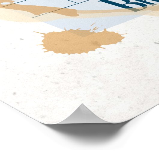 Gast Check Ontvangst Espresso Martini Double Shot Poster (Hoek)