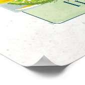 Gast Check Ontvangst Opslaan Water Drink Tequila S Poster (Hoek)