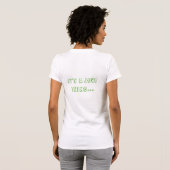 Gast... een cactus! t-shirt (Achterkant volledig)