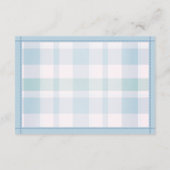 Gast Graaf Game Leuk Beer Boy Baby shower Spel Informatiekaartje (Achterkant)