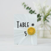 Gast Tafel Nummer Briefkaart (Staand voorkant)